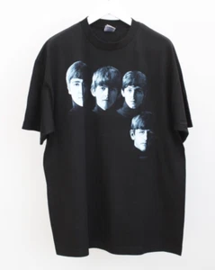 BRAND NEW! Vtg. With The Beatles Faces 1999 Apple Double Sided T-Shirt XL RARE!! - Picture 1 of 9