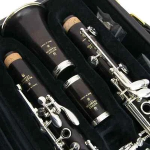  Professional Bb Clarinet R13 Ebony Wood Clarinets Nickel Silver Key Musical - Picture 1 of 20
