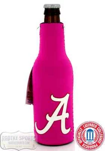 Alabama Crimson Tide Officially Licensed 12oz Neoprene Bottle Huggie - Pink - Picture 1 of 1
