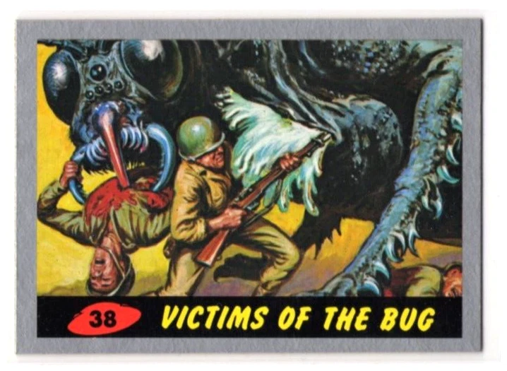 2012 TOPPS MARS ATTACKS HERITAGE 50th Anniversary Silver Parallel Chase Card #38 - Image 1 of 1