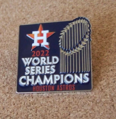 2022 Houston Astros WS pin World Series Champions MLB c41340 - Image 1 of 4