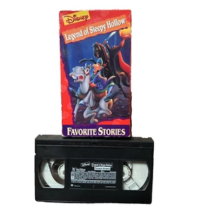 VHS Walt Disney’s Favorite Stories - The Legend of Sleepy Hollow (VHS, 1993) VTG - Imagen 1 de 8