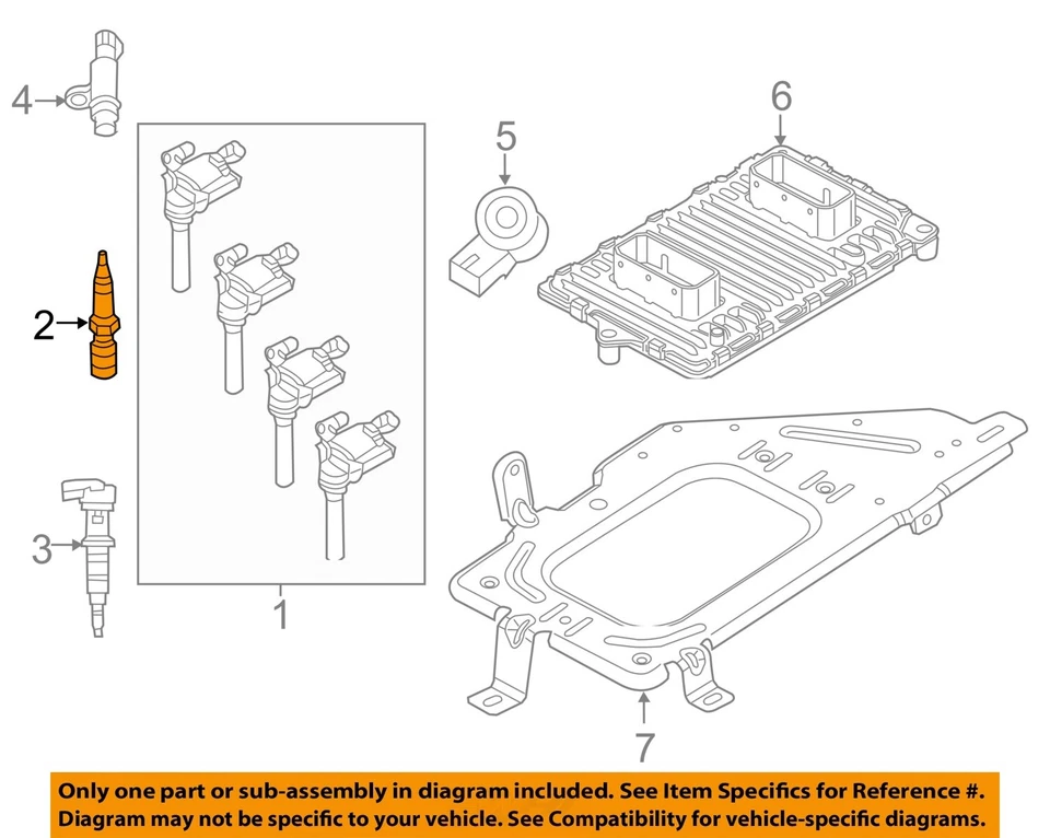 Dodge CHRYSLER OEM 2015 Durango 5.7L-V8 Ignition-Spark Plug SP143877AB - Image 1 of 2