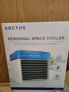 Arctos Tabletop Portable Personal Space Cooler White NIB - Picture 1 of 4