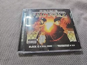 Taydatay and Black C Prime Factorz CD Album Originally Cased 2002 Westcoast Rap - Picture 1 of 6