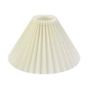E26/E27 Small Pleated Lamp Shade Scalloped Lampshades Lights Replacement Lamp... - Picture 1 of 5