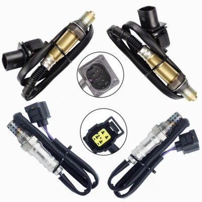 4 Oxygen sensor 1 & 2 for Mercedes-Benz C230 2006-2007 2.5L Upstream +Downstream - Image 1 of 4