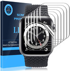 LK Screen Protector compatible with Apple Watch 44mm Series 6/5/4/SE [6 Pack],