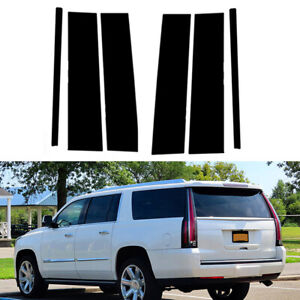 For Chevrolet Suburban 2015-2020 Window Pillar Posts Door Trim Cover Decal
