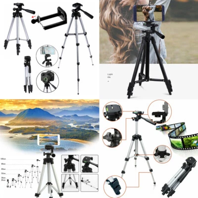 US 1 Pack Camera Lightweight Portable Tripod Mounting Phone Holder Carry Case - Image 1 of 4