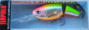 SEÑUELOS DE PESCA RAPALA SOMBRA ARTICULADA RAP JSR 5 cm 8 gramos CLS (Payaso Plata) color - Imagen 1 de 3