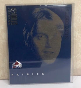 Patrick Roy Donruss Studio Silhouettes Numbered Oversize 1997 Hockey Card - Picture 1 of 5