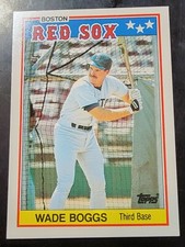 1988 Topps UK Minis Baseball #4 Wade Boggs *BUY 2 GET 1 FREE*