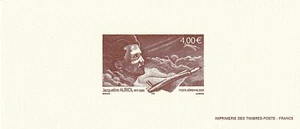 Gravure Epreuve timbre poste 2003 Aviation Jacqueline Auriol - Picture 1 of 1