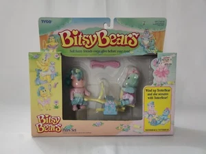 Tyco Bitsy Bears Pairs Set Teeterbear & Totterbear 1991 Factory Sealed - Picture 1 of 6