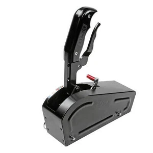 B&M 81052 Pro Stick Automatic Shifter w/ Black Stealth Magnum Grip GM 3 & 4 spd - Picture 1 of 8