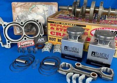 Polaris RZR 900 XP 2013-14 Top Bottom Engine Rebuild Cylinder Crankshaft Pistons - Image 1 of 4