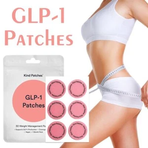 GLP-1 Patches - 30 Days Supply | Appetite Suppressant | Loss Weight | NEW - Bild 1 von 10