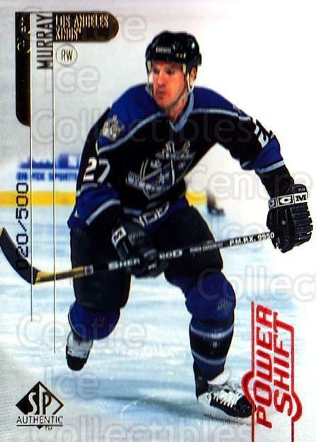 1998-99 SP Authentic Power Shift #40 Glen Murray - Image 1 of 1