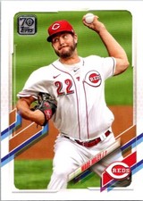 2021 Topps Wade Miley #638 Cincinnati Reds Baseball Card