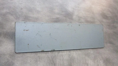 1958 CHEVROLET RADIO DELETE PLATE BISCAYNE YEOMAN DELRAY BELAIR - Image 1 of 3