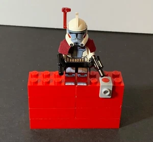 VTG Lego Star Wars Minifigure ARC Trooper Set #9488 Rancor Battilion SW0377 - Picture 1 of 5