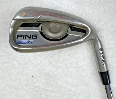Club de Golf Ping Serie G Punto Negro 9 Hierro Derecha Nippon AWT Acero Eje Regular Chip Foto 1 de 4