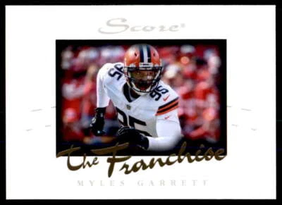 Myles Garrett 2021 Panini Instant Score The Franchise #F8 Browns - Image 1 of 2