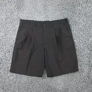 PGA Tour Shorts Mens 38 Black Pleated Golf Chino 38x9* ' - Picture 1 of 13