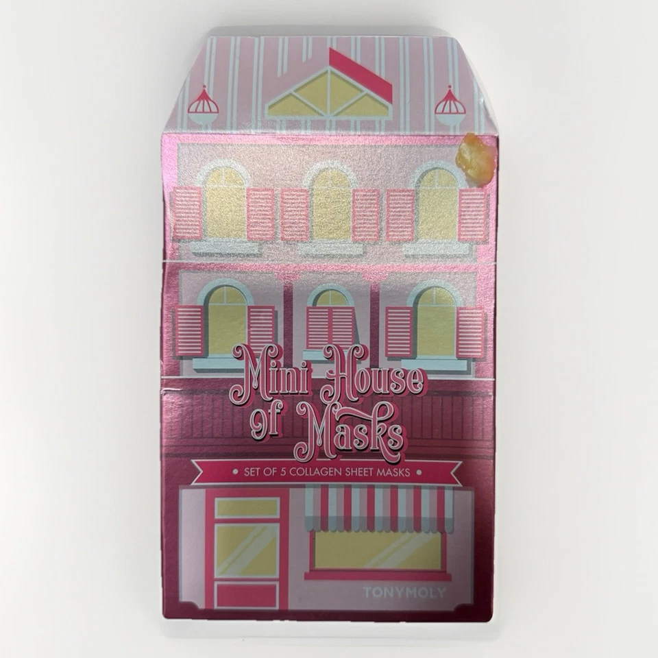 TONYMOLY Mini Casa de Máscaras Juego de 5 Máscaras Hoja de Colágeno Foto 1 de 1