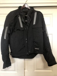 Firstgear Kenya Hypertext Waterproof Breathable Mens Motorcycle Jacket Size LG - Bild 1 von 18
