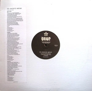 The Coup - My Favorite Mutiny (12", Promo) (Very Good Plus (VG+)) 3921568219 - Picture 1 of 4