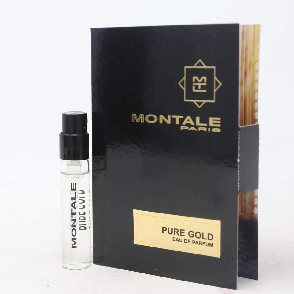 Montale Pure Gold Eau De Parfum Vial Spray Para Unisex 2 ml Foto 1 de 1
