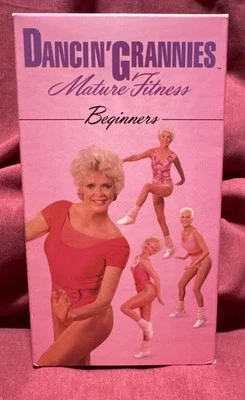 DANCIN' ’ GRANNIES  Mature Fitness   Beginners   Exercise Fitness  (VHS) - Image 1 of 2