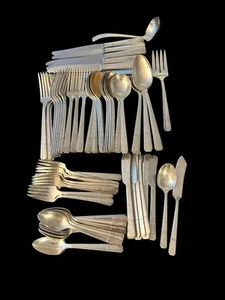 Juego de postre de cena y servicio 78 piezas de colección Oneida Grenoble Heirloom 1938 - Imagen 1 de 10