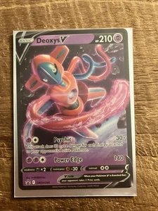 Deoxys V SWSH266 SWSH: Sword & Shield Promo Cards Holo - Picture 1 of 2