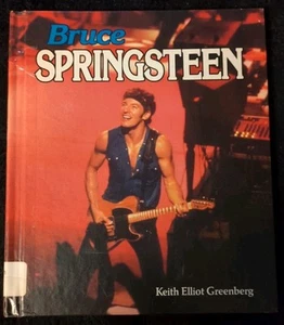 Bruce Springsteen Vintage Kids HB Book Keith Elliot Greenberg The Boss 1986 - Foto 1 di 9