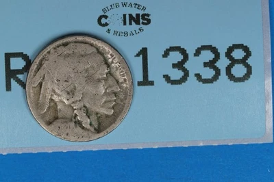 1920-S 5c Indian Head Buffalo Nickel Early US Type RAW-1338 - Image 1 of 2
