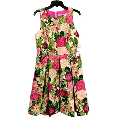 NWT J. Crew Dress Women's XS Long Sleeve Red/Coral Stretch Back Zip Classic - Image 1 of 4