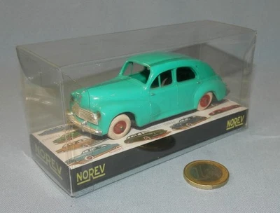 Norev France 1/43 réf 8 : Peugeot 203 Berline (Turquoise) - Photo 1/4