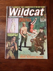 Pulp WILDCAT Magazine  Cheesecake WW2 Fiction Nazi  Mens Adventure - Picture 1 of 6
