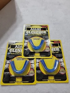 NIP Adams USA Clencher Mouth Bite Guards Qty 3 - Picture 1 of 5