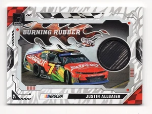 2025 Donruss Burning Rubber Materials Justin Allgaier - Picture 1 of 1