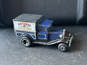 Matchbox SuperFast 1979 Ford Model A "Matchbox Speed Shop" Delivery Truck Loose - Picture 1 of 5