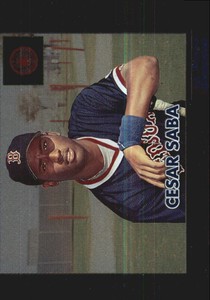 2000 (RED SOX) Bowman Retro/Future #324 Cesar Saba