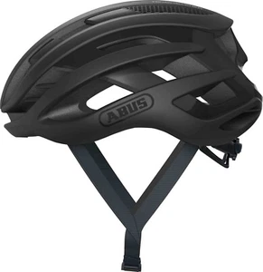 ABUS Airbreaker Road Bike Helmet - Velvet Black - Picture 1 of 4