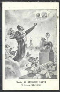 ITALY 1901 FORLI' PRO "YOUNG ROMAGNA" DEATH OF AURELIO SAFFI. - Picture 1 of 2