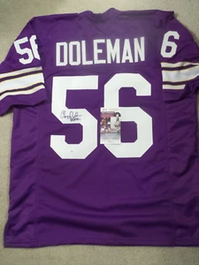 Chris Doleman signed Purple Pro Style jersey, JSA, HOF 12 - Picture 1 of 2