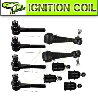 10 piezas rótulas de extremos de varilla de amarre delanteras para camioneta Dodge Ram 1500 3,9 L 5,9 L 2001-2003 Foto 1 de 4