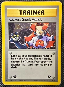 Pokemon - Rocket's Sneak Attack 1. Edition - Team Rocket Non-Holo Rare 72/82 MP - Bild 1 von 2